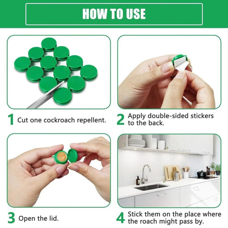 🪳 Powerful Cockroach Killer Gel - Double Protection, Double Savings!