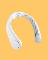 Portable Bladeless Hanging Neck Fan – Rechargeable & Hands-Free Cooling