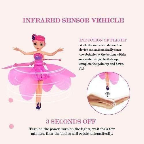 Original Magic Flying Fairy Doll For Kids