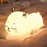 LED Nursery Night Lamp – Portable Touch Control Light for Kids & Bedroom Decor